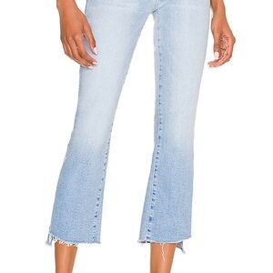 LIL’ MOTHER Denim Lil” Insider Crop Step Fray Petite Jeans Size 28